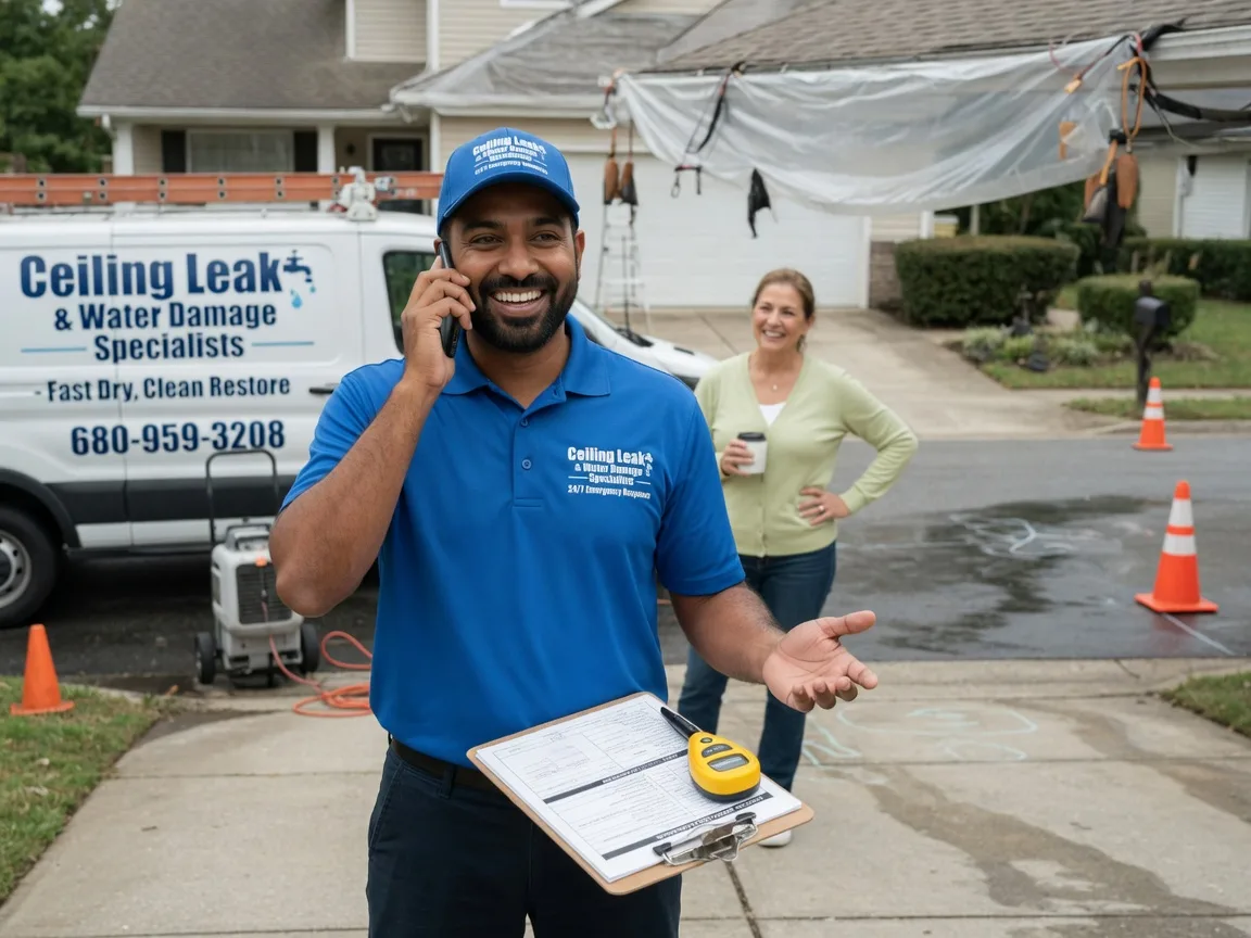 Ceiling Leak Cleanup Sun City West, AZ FAQs